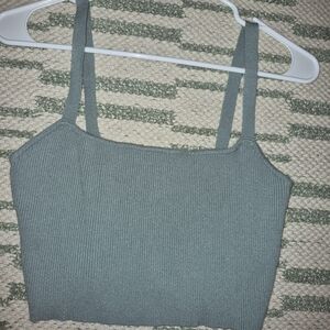 Kendall & Kylie Ribbed Camisole - Teal